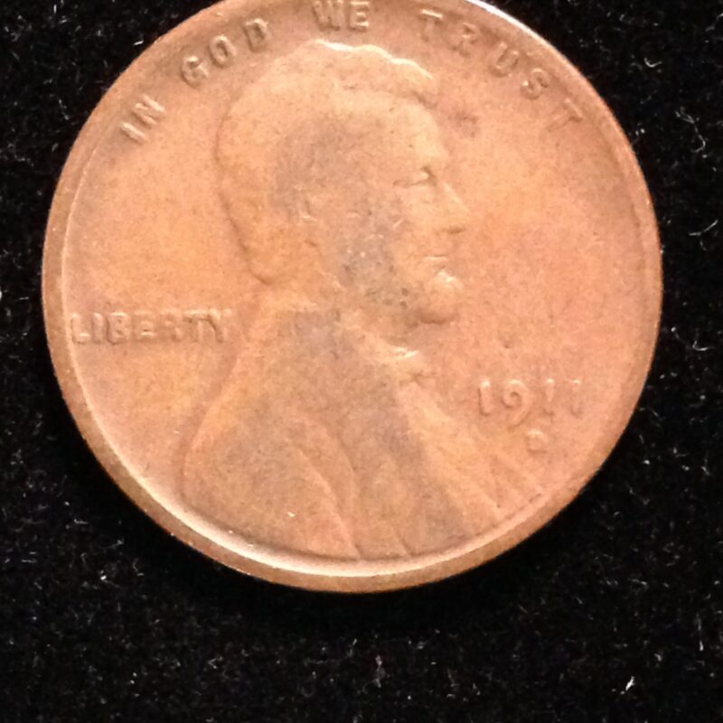 1911-D Lincoln Cent VG