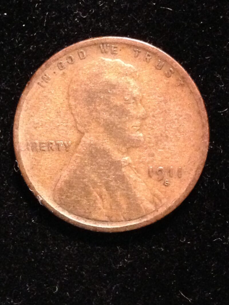 1911-S Lincoln Cent G/VG