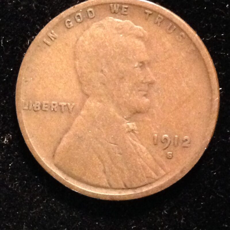 1912-S Lincoln Cent F
