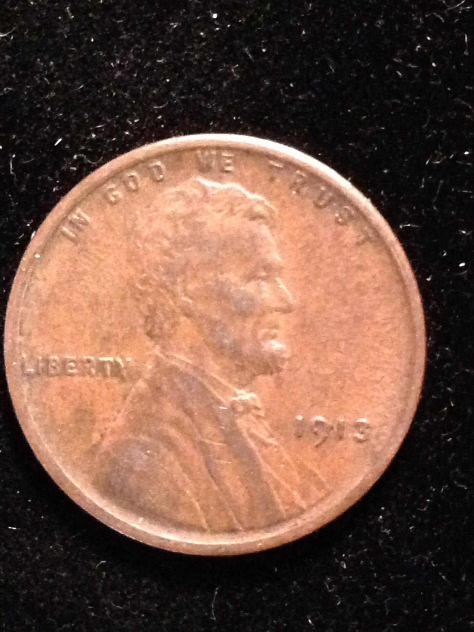 1913 Lincoln Cent VF