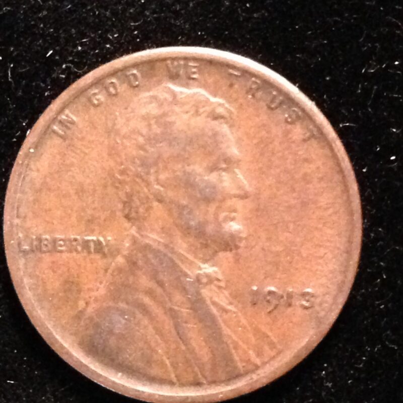 1913 Lincoln Cent XF