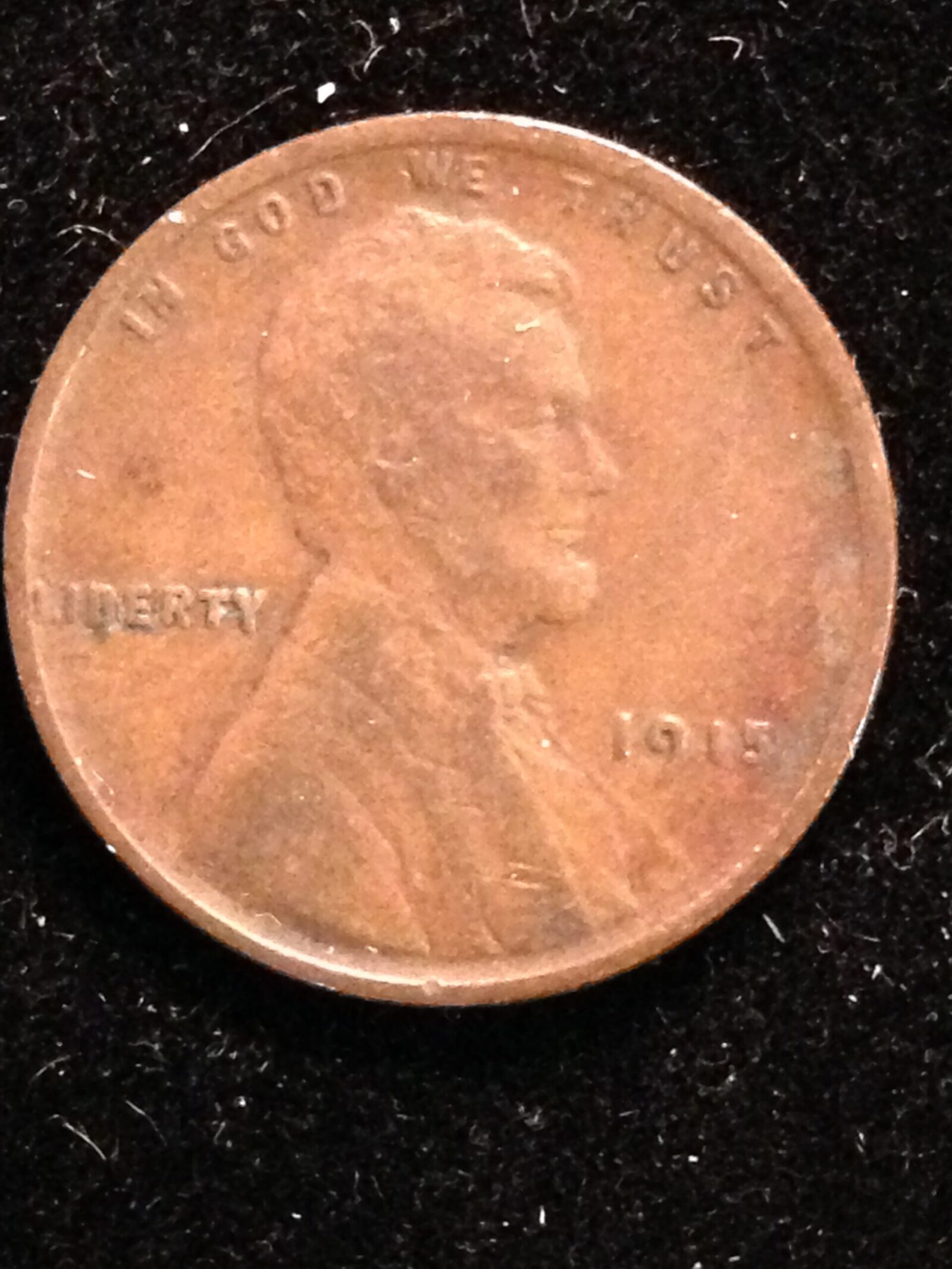 1915 Lincoln Cent VF