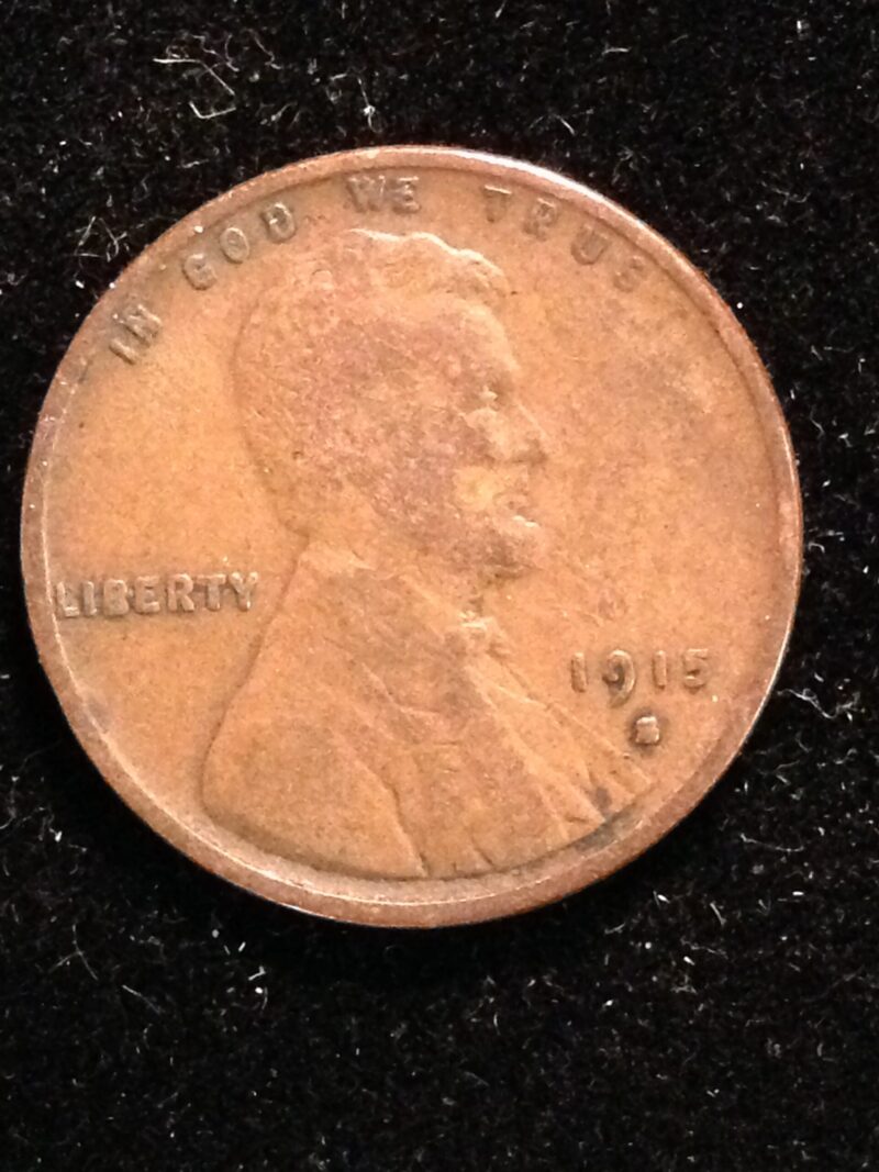 1915-S Lincoln Cent VG