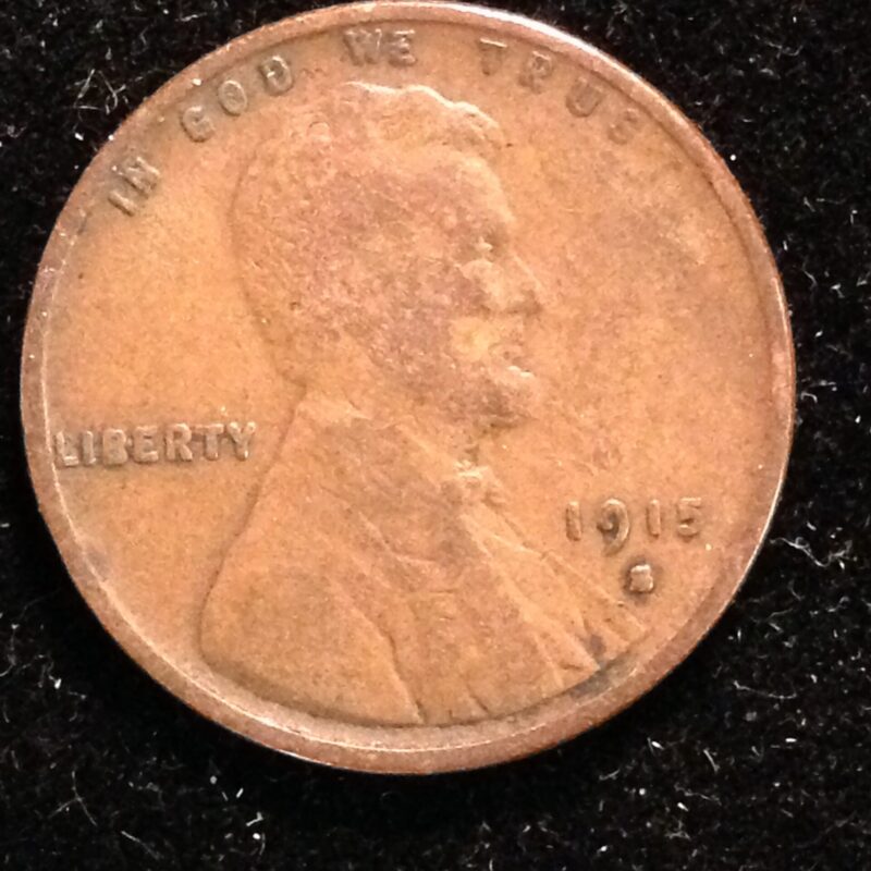 1915-S Lincoln Cent VG