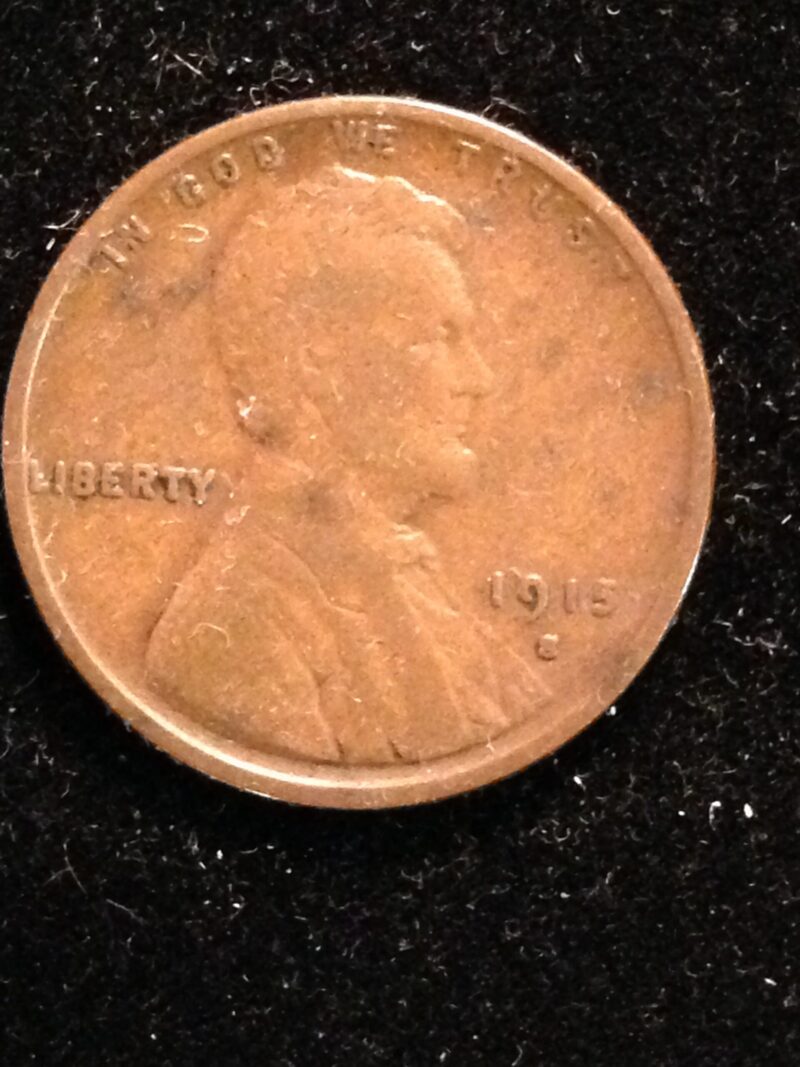 1915-S Lincoln Cent F