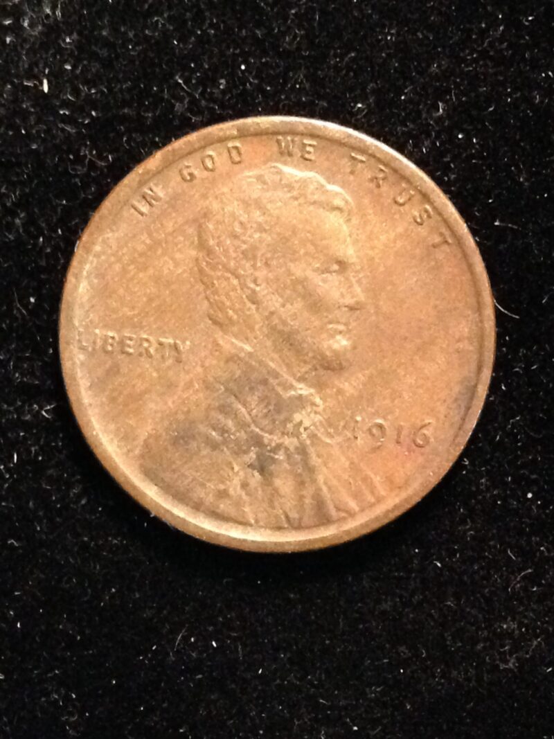 1916 Lincoln Cent XF