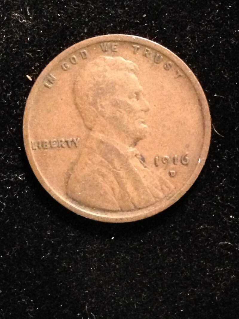 1916-D Lincoln Cent XF