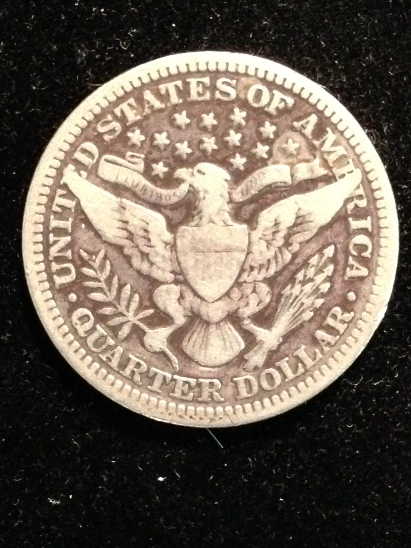 1904 Barber Quarter F - Image 2