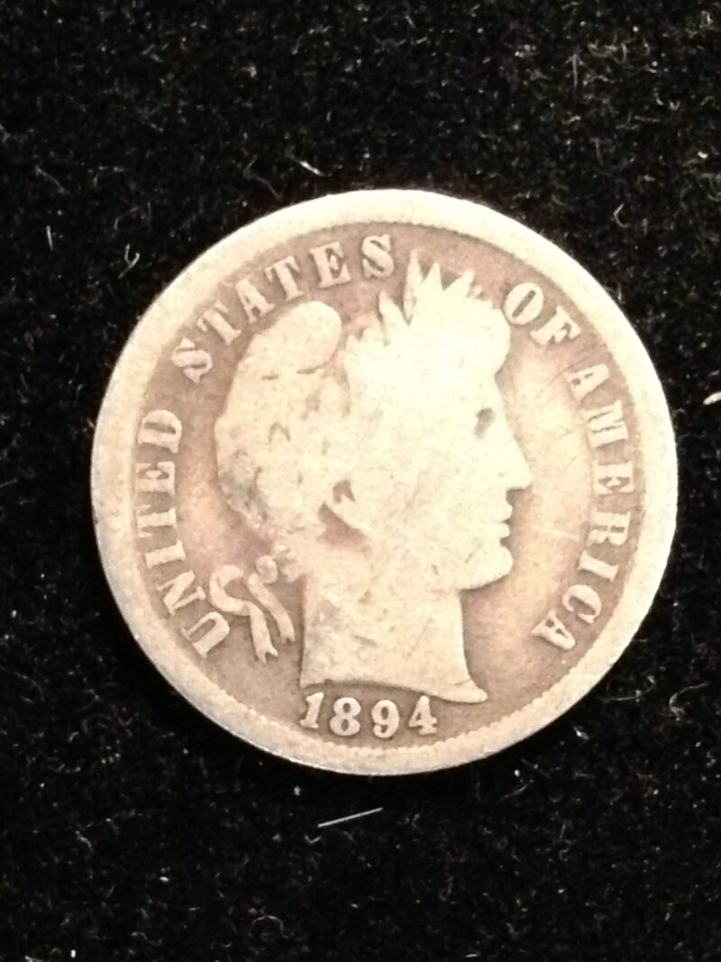1894 Barber Dime G