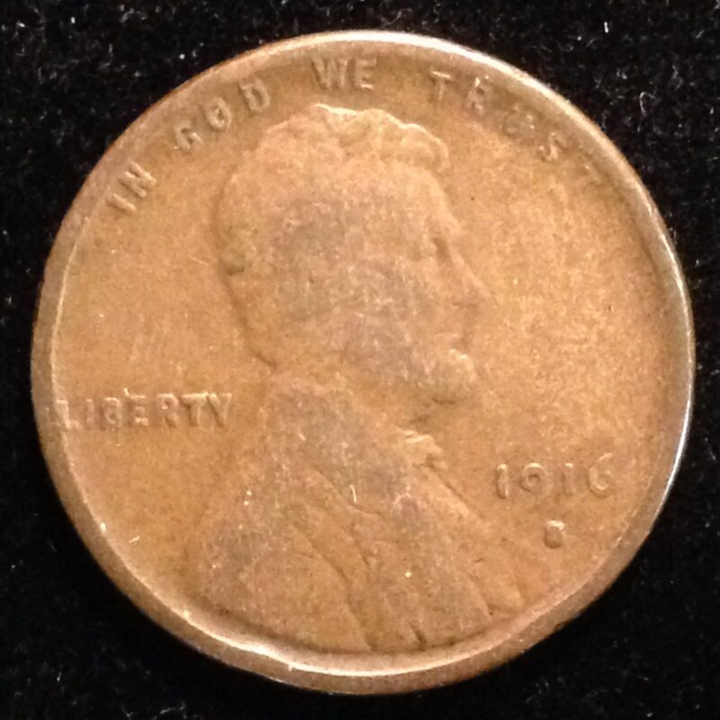 1916-S Lincoln Cent F