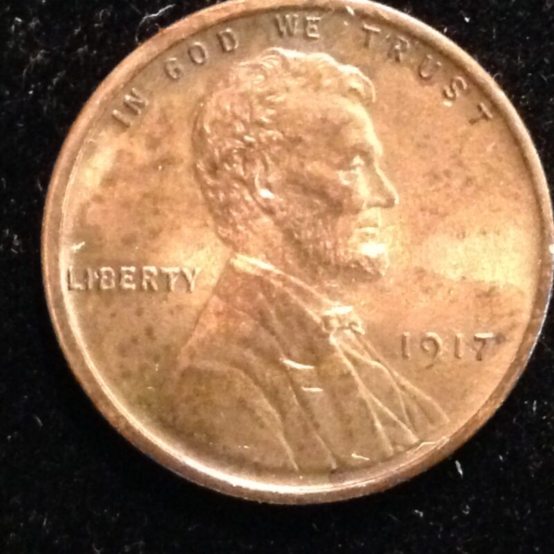 1917 Lincoln Cent BU