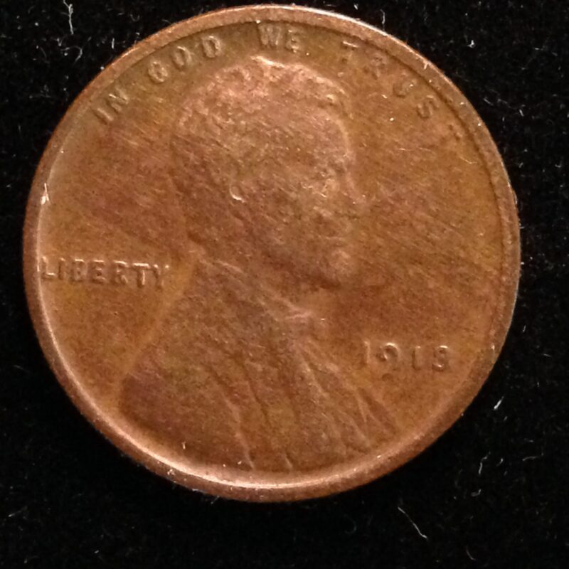 1918 Lincoln Cent BU