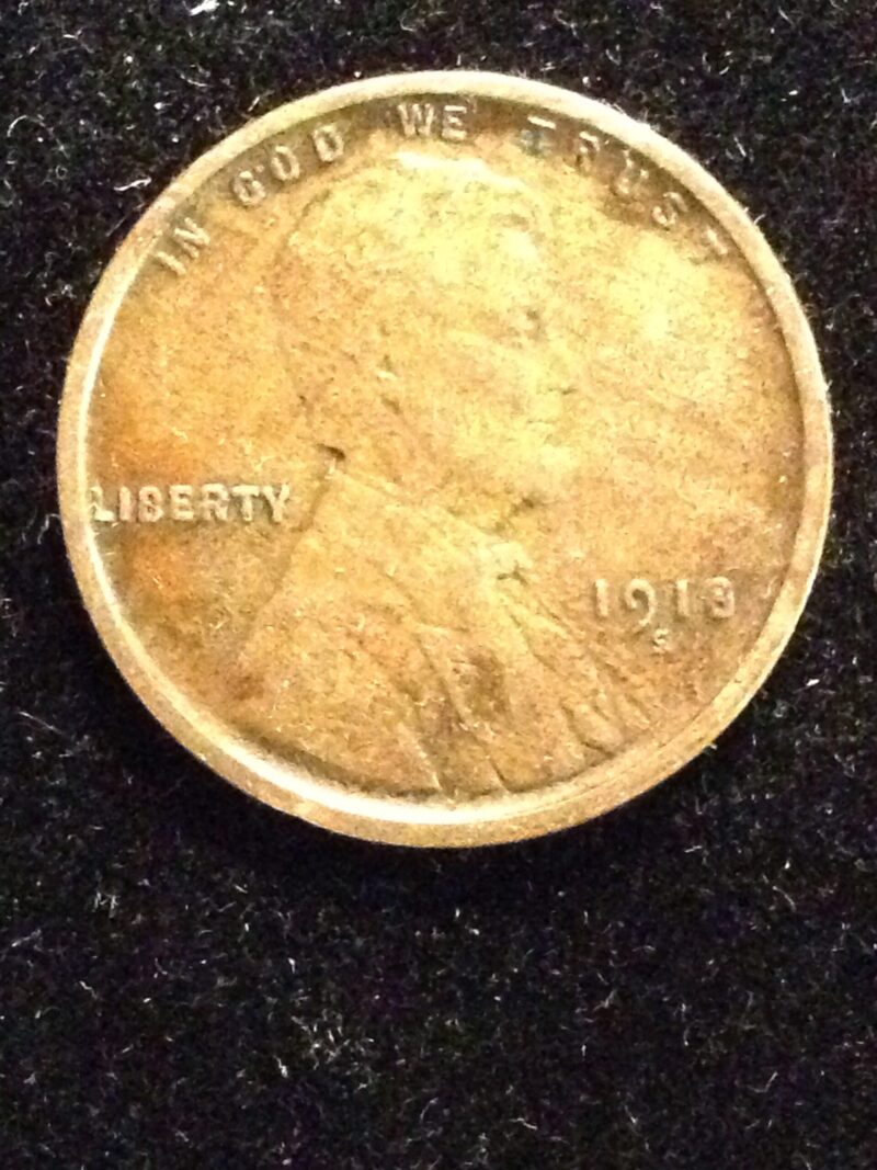 1918-S Lincoln Cent XF