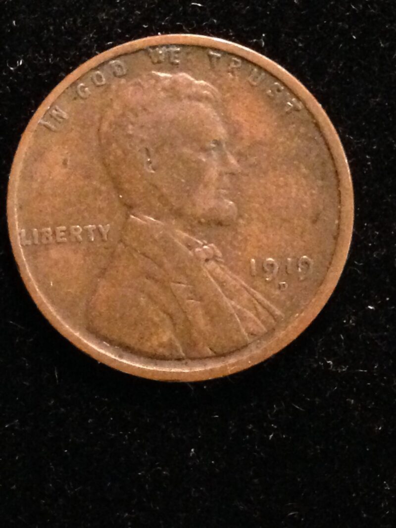 1919-D Lincoln Cent VF
