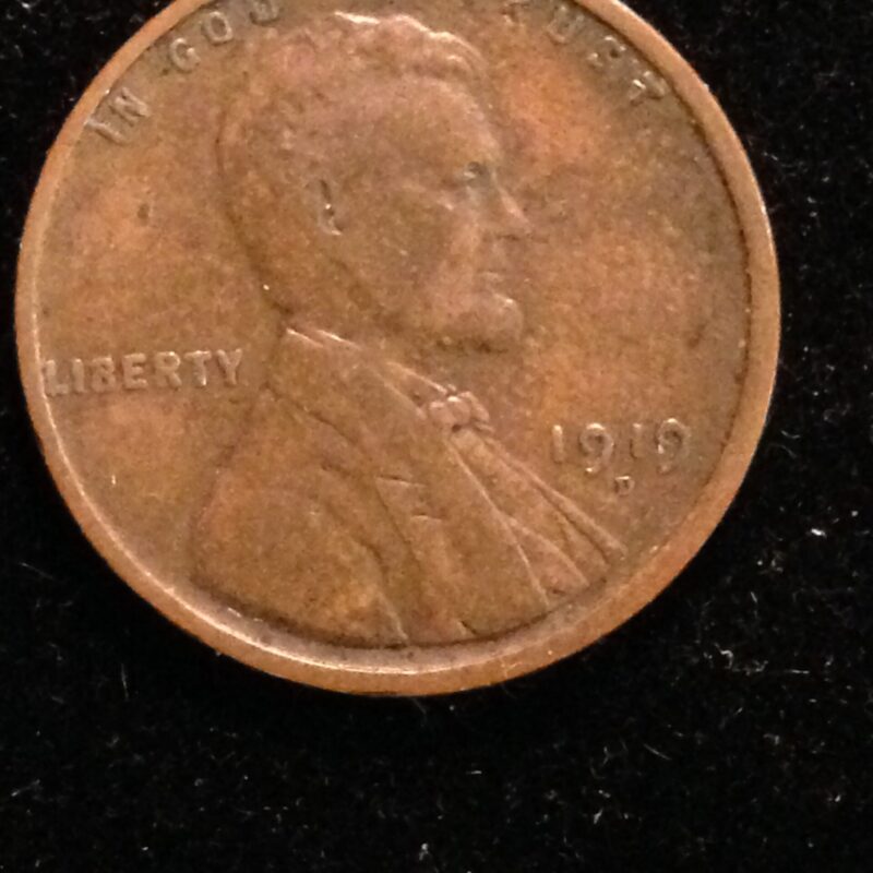 1919-D Lincoln Cent VF