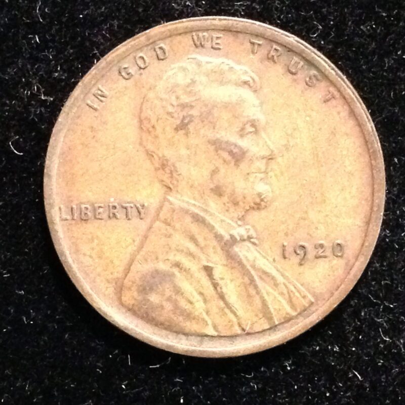 1920 Lincoln Cent XF