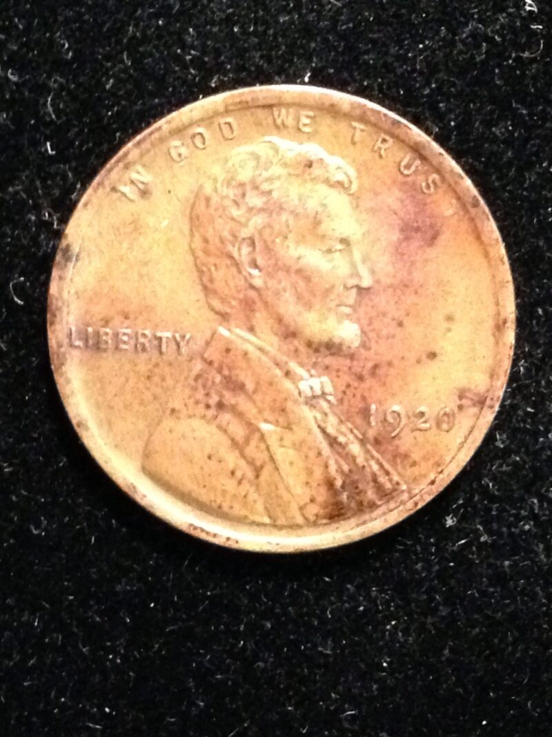 1920 Lincoln Cent MS-62 RB
