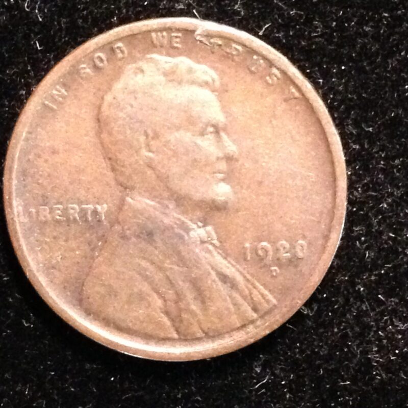 1920-D Lincoln Cent VF