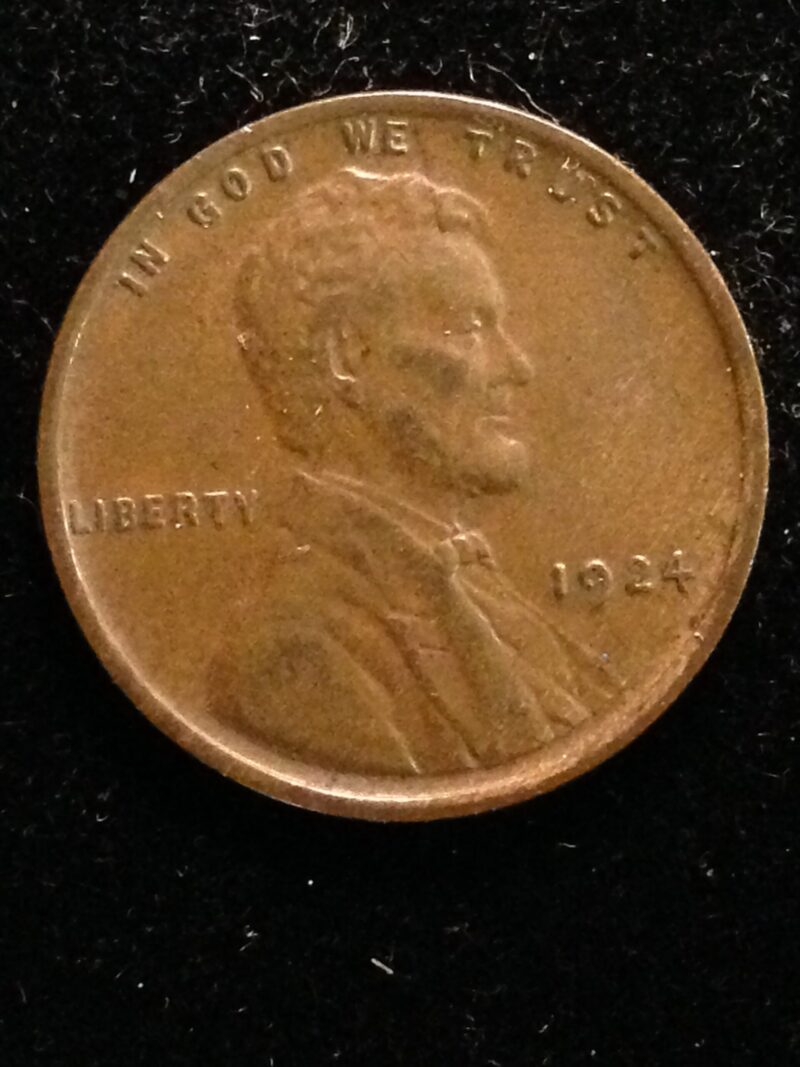 1924 Lincoln Cent XF