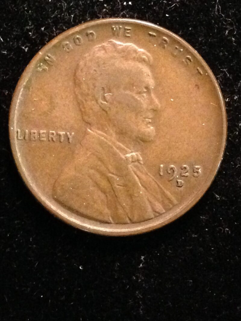 1925-D Lincoln Cent XF