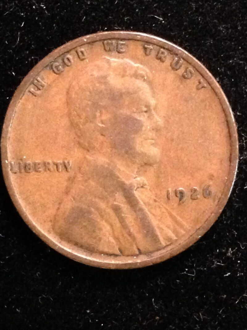 1926 Lincoln Cent XF