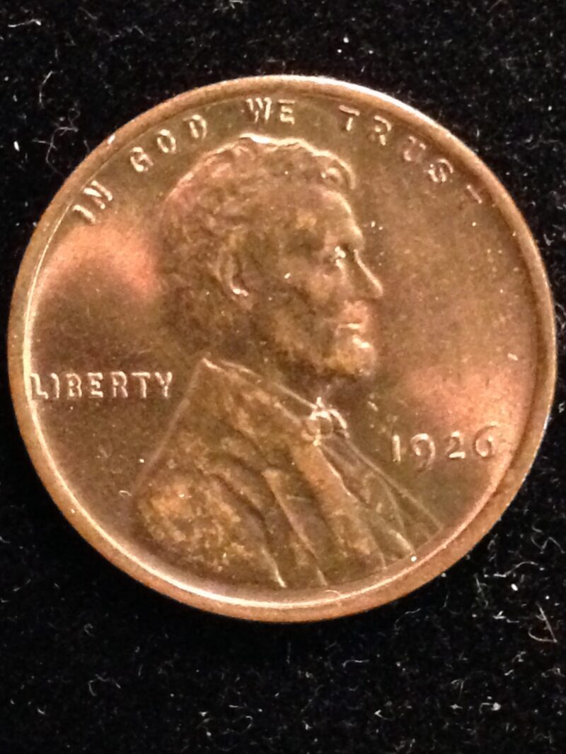1926 Lincoln Cent MS-64 RB