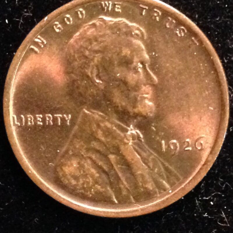 1926 Lincoln Cent MS-64 RB