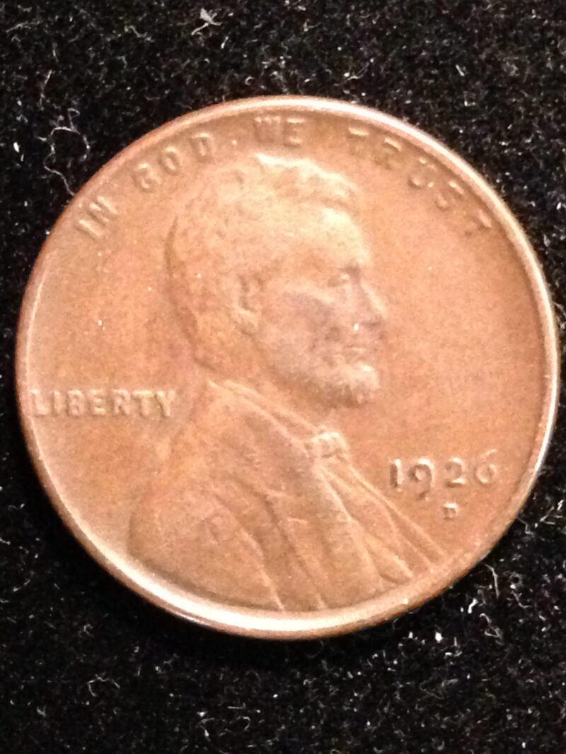1926-D Lincoln Cent XF
