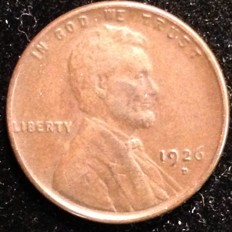 1926-D Lincoln Cent VF