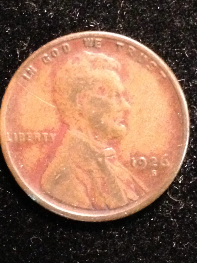 1926-S Lincoln Cent G/VG
