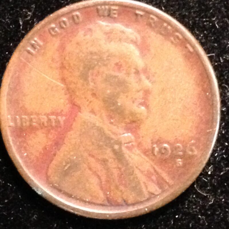 1926-S Lincoln Cent G/VG