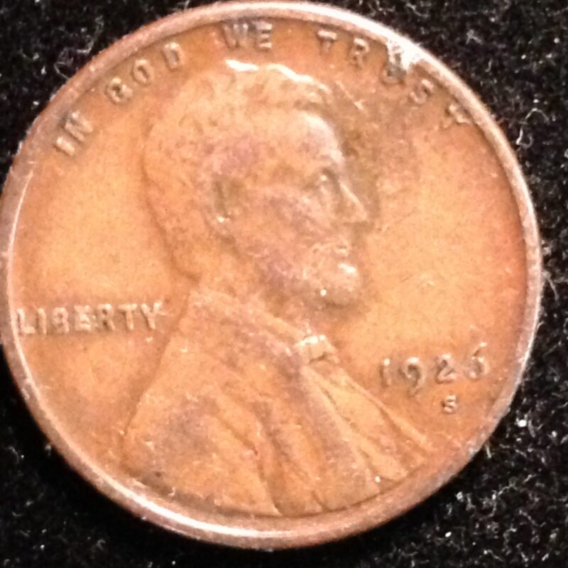 1926-S Lincoln Cent F