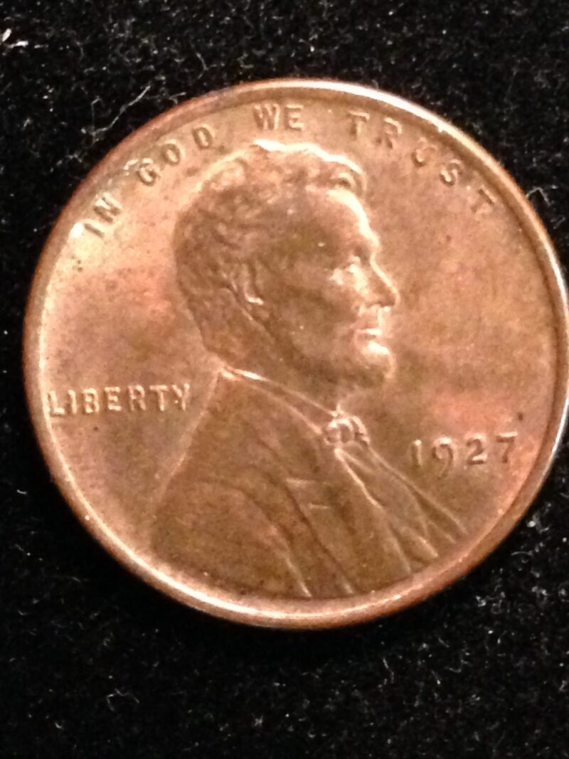 1927 Lincoln Cent MS-64 RB