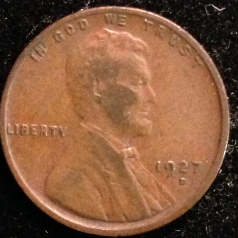 1927-D Lincoln Cent XF