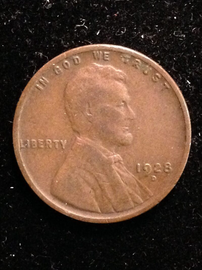 1928-D Lincoln Cent XF