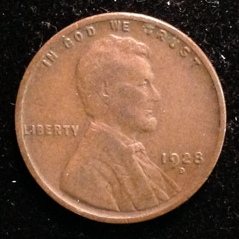 1928-D Lincoln Cent XF