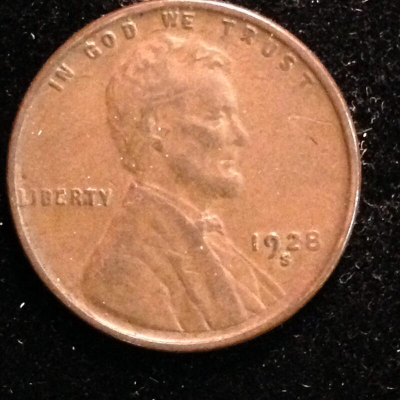 1928-S Lincoln Cent VF