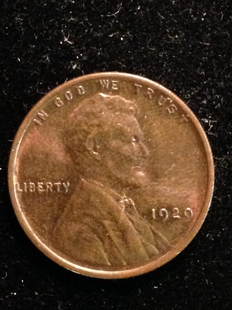1929 Lincoln Cent MS-64 RB