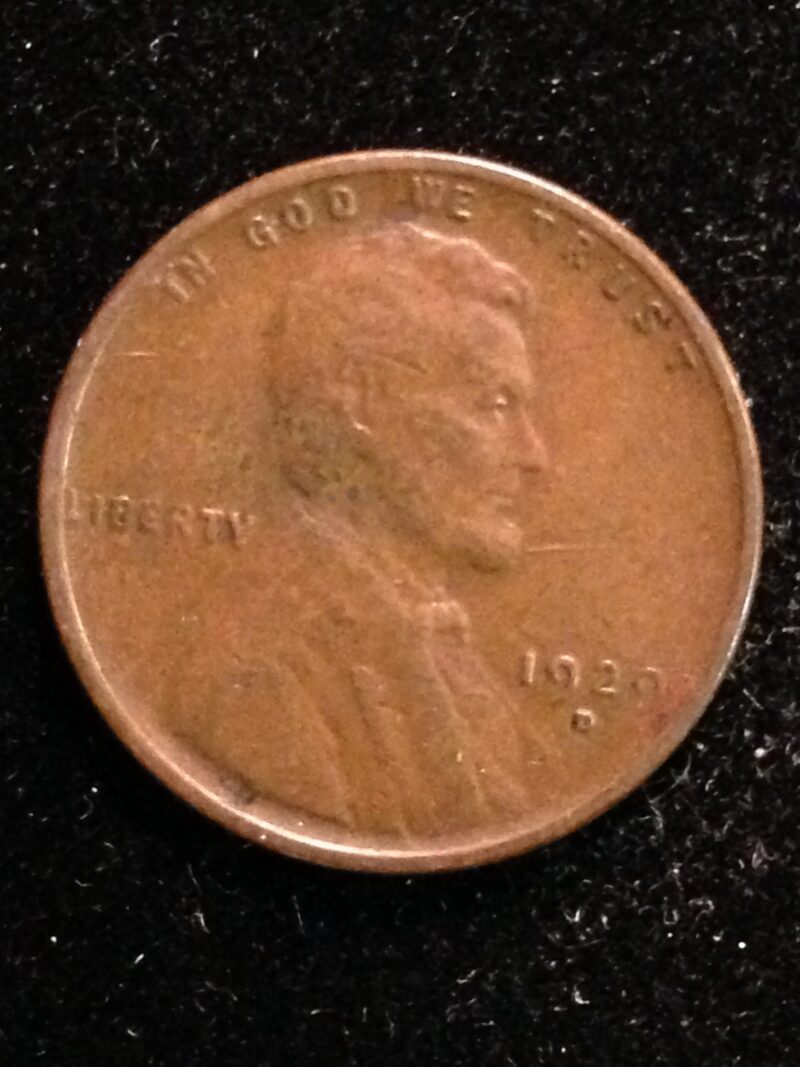 1929-D Lincoln Cent XF