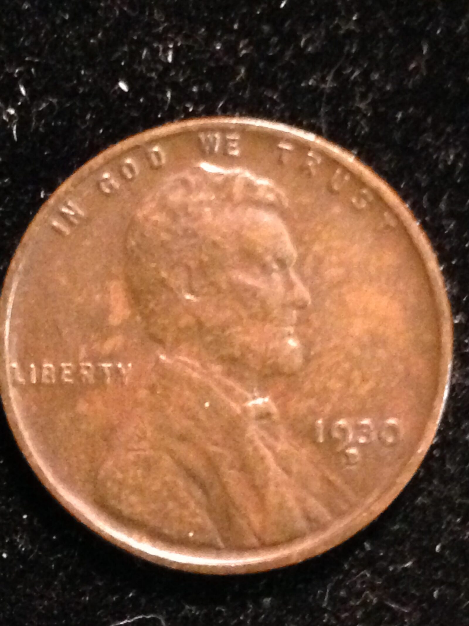 1930-D Lincoln Cent AU