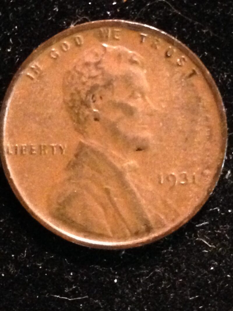 1931 Lincoln Cent XF