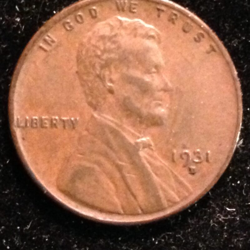 1931-D Lincoln Cent XF