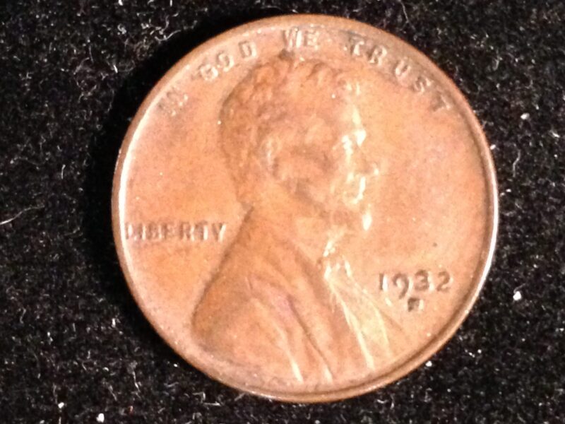 1932-D Lincoln Cent AU