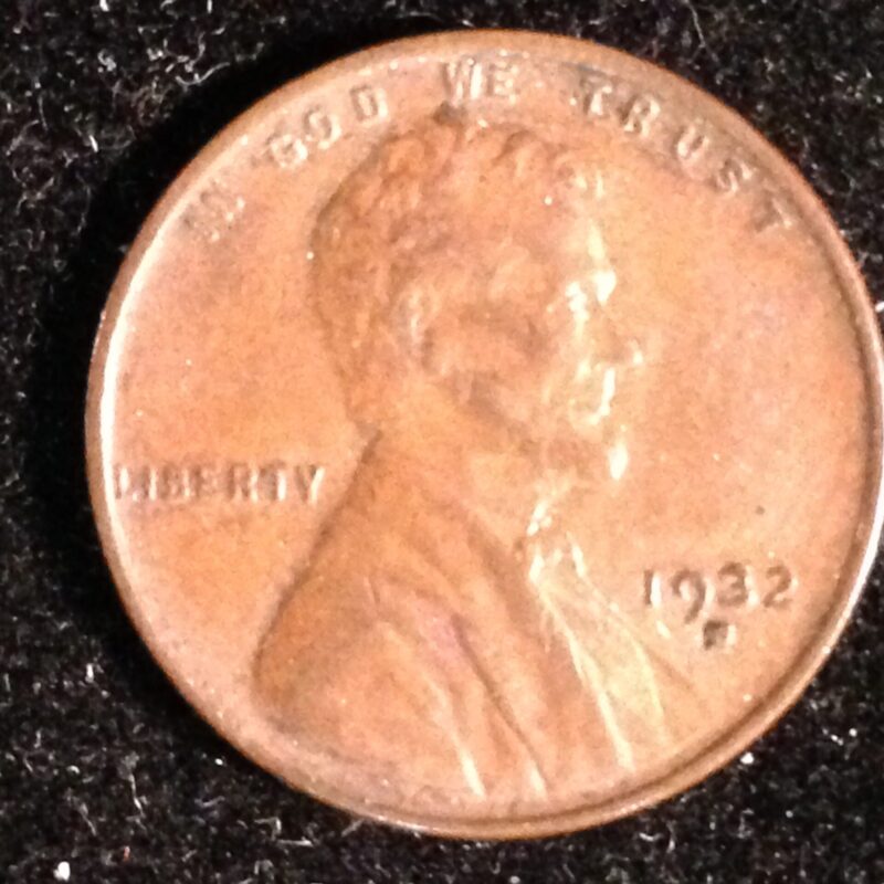 1932-D Lincoln Cent AU