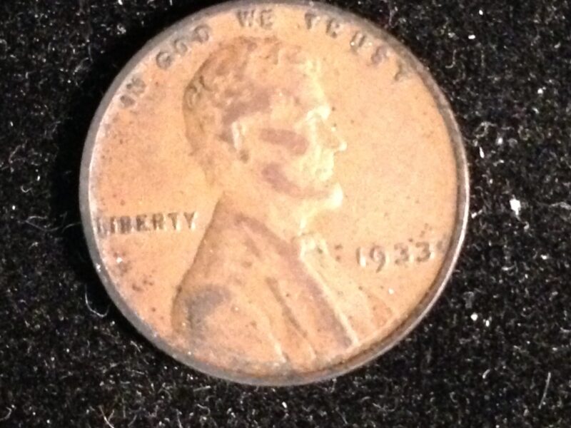 1933 Lincoln Cent XF