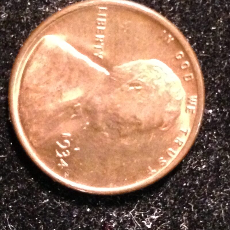 1934 Lincoln Cent MS-65