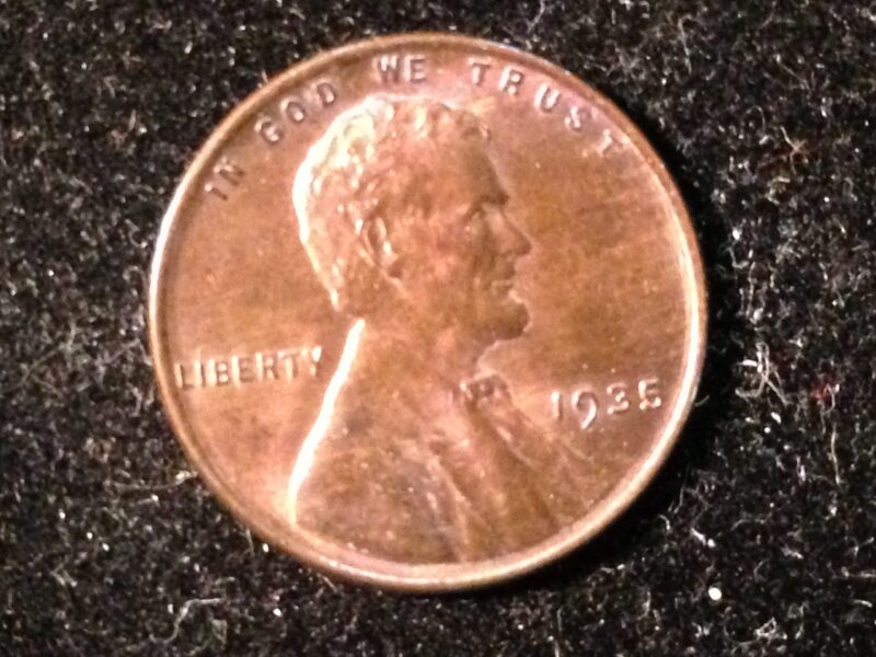 1935 Lincoln Cent MS-65
