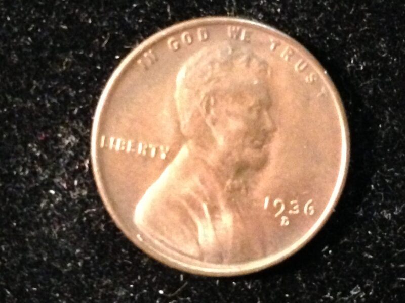 1936-D Lincoln Cent MS-63
