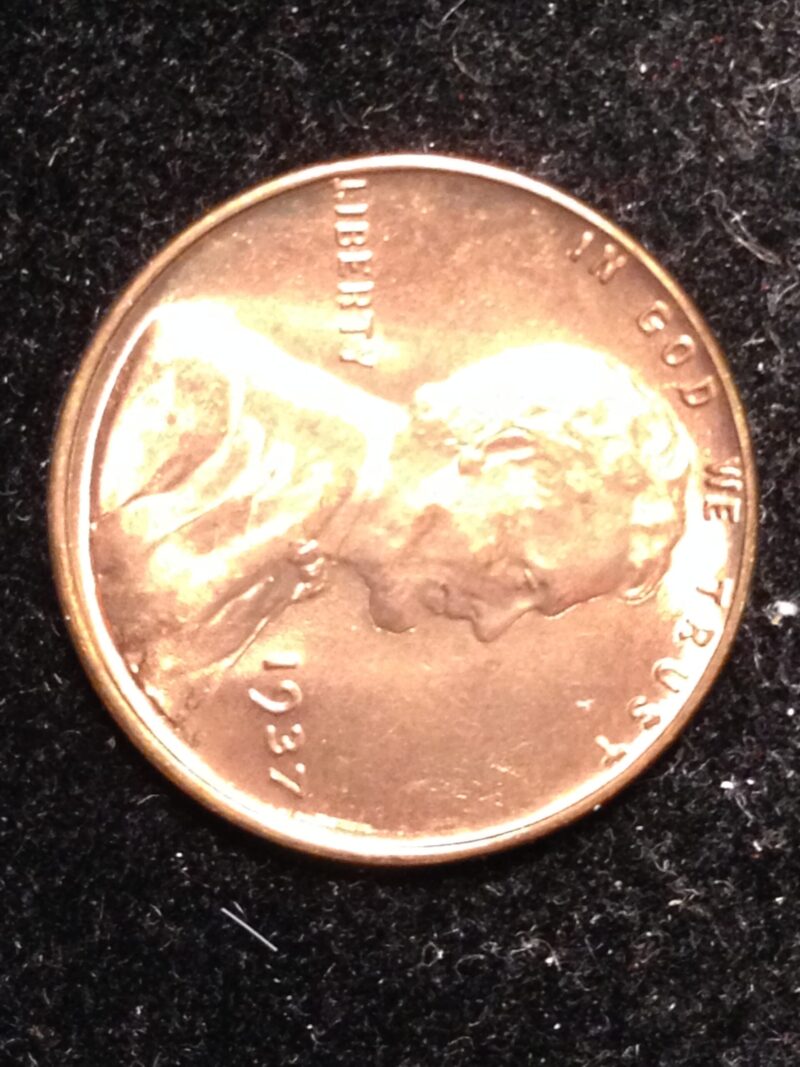 1937 Lincoln Cent MS-63