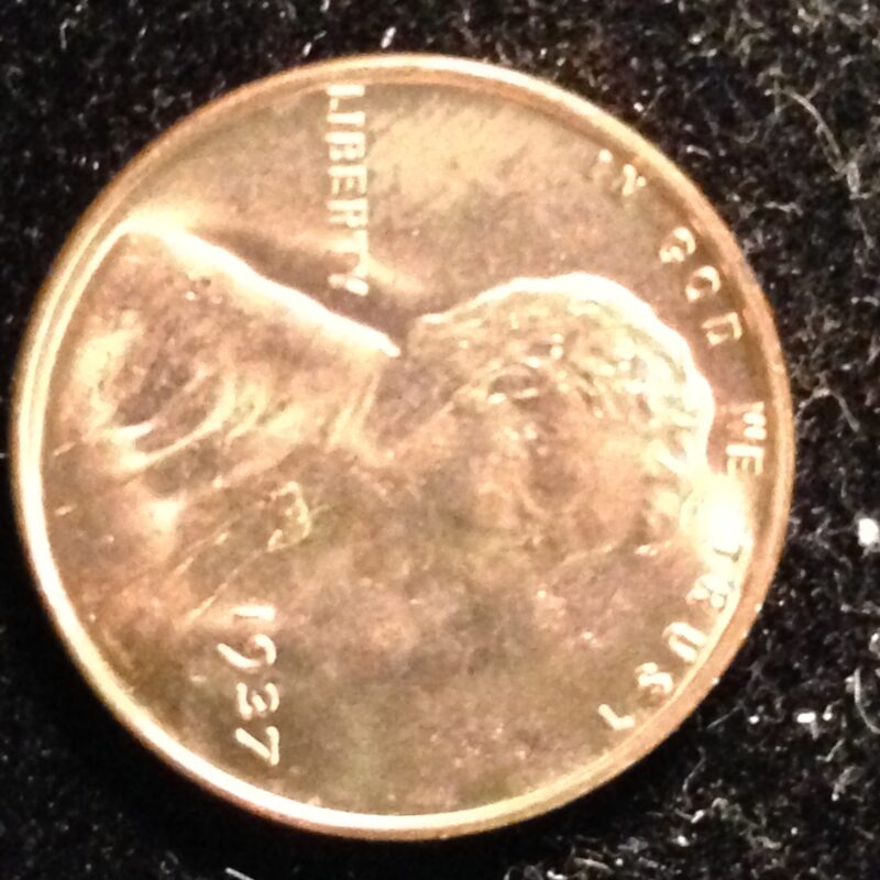 1937 Lincoln Cent MS-65